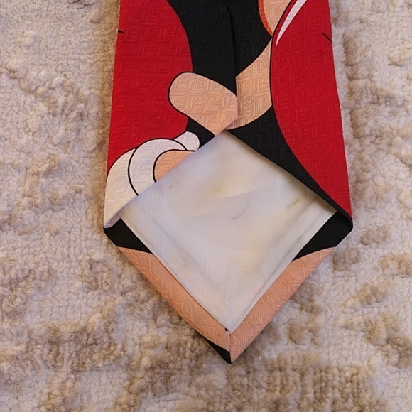 M & M's Brand Candy Tie Black Red Yellow White - Picture 9 of 11